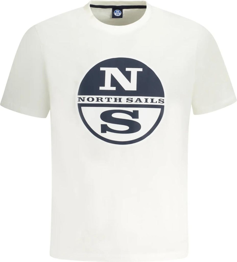 Kurzarmshirt Rundhals Logo Druck North Sails 996018000 : Größe - L Größe: L