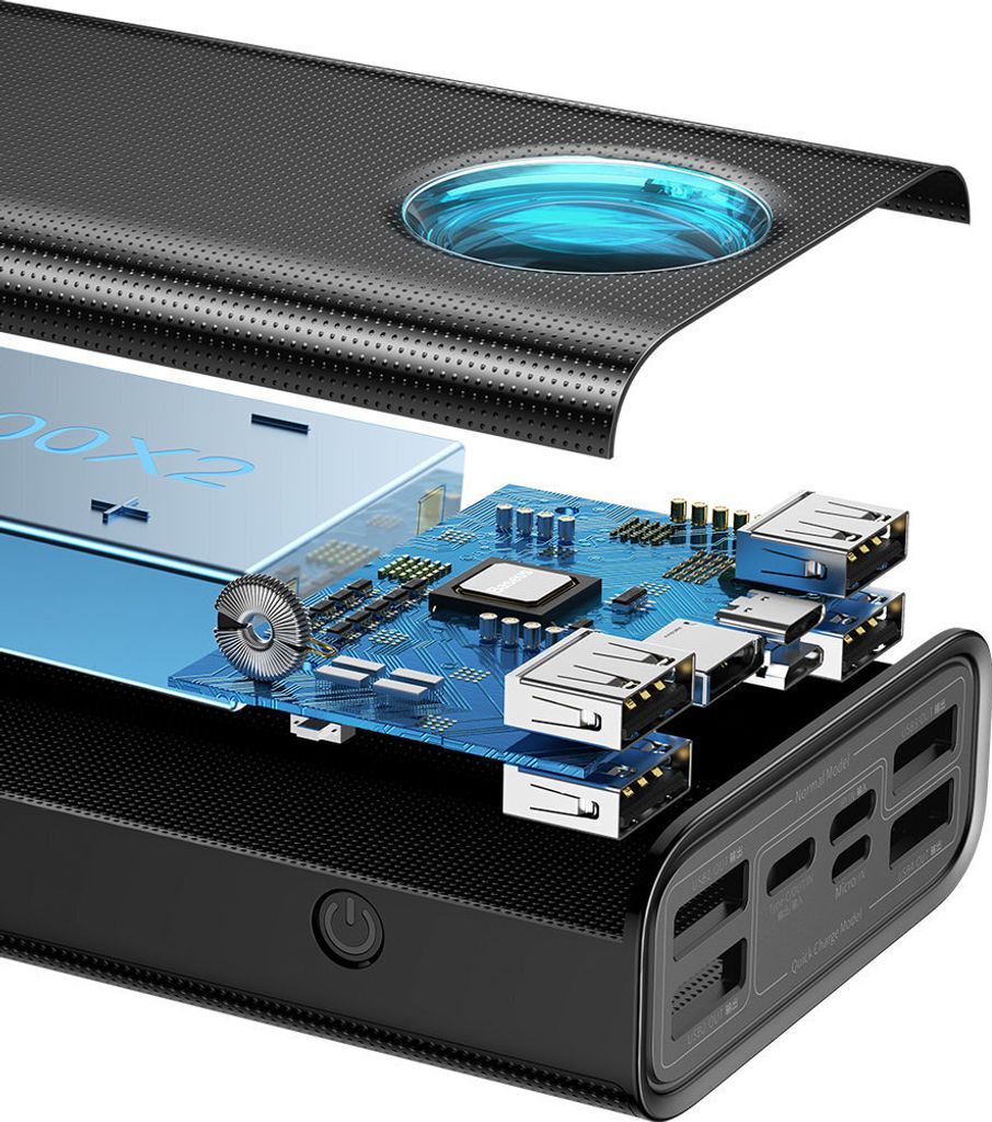 Baseus Amblight Powerbank 65W 30000mAh Overseas Edition Produktbild 7