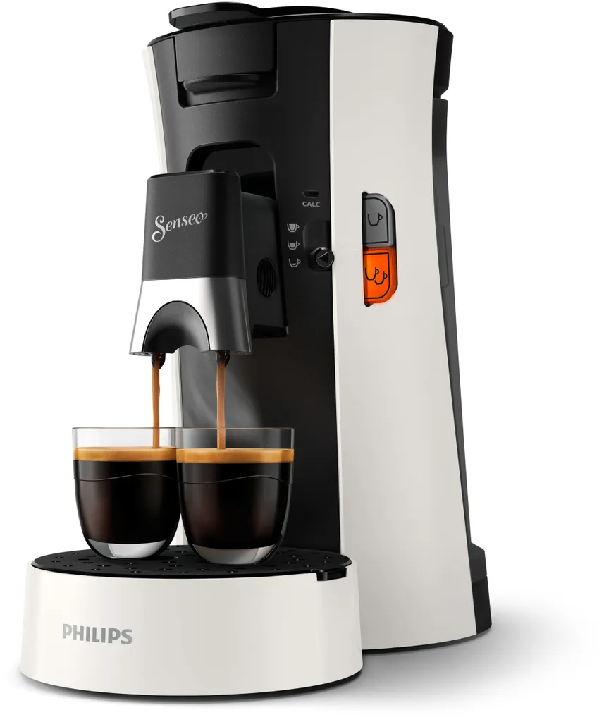 Philips Senseo Select Bianco CSA230/00 - Intensità Caffè Personalizzata