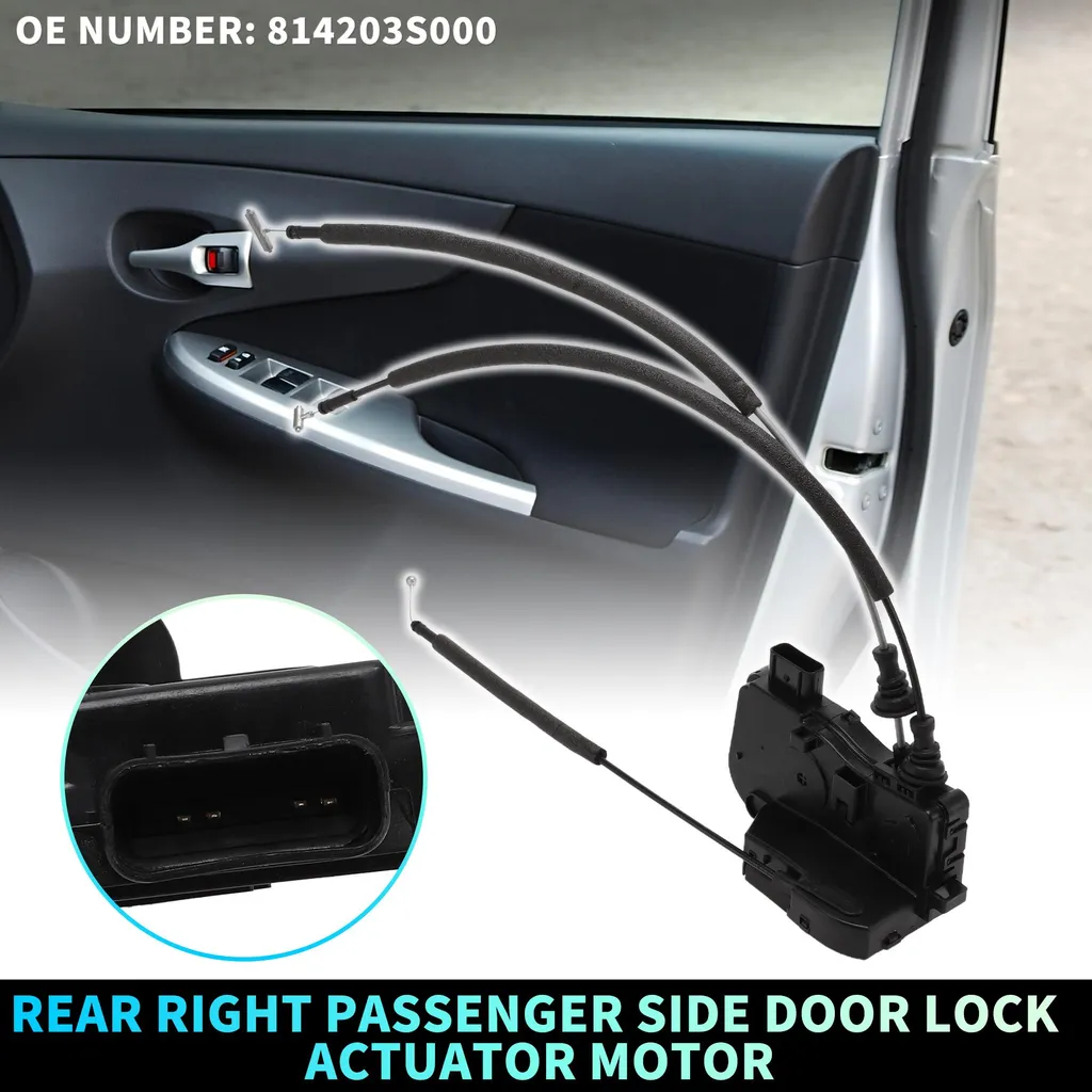 Actionneur de Verrouillage 814203S000 Noir pour Hyundai Sonata 2011-14