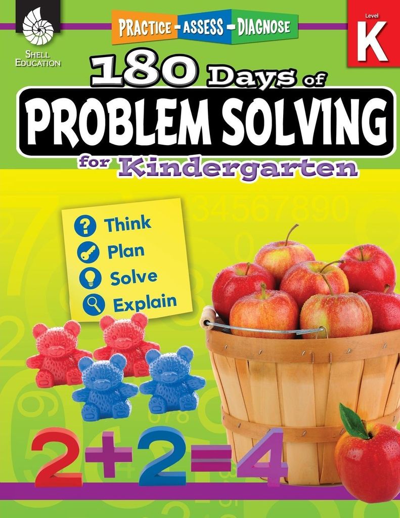180 Days of Problem Solving for Kindergarten (180 Days of Practice). Hathaway