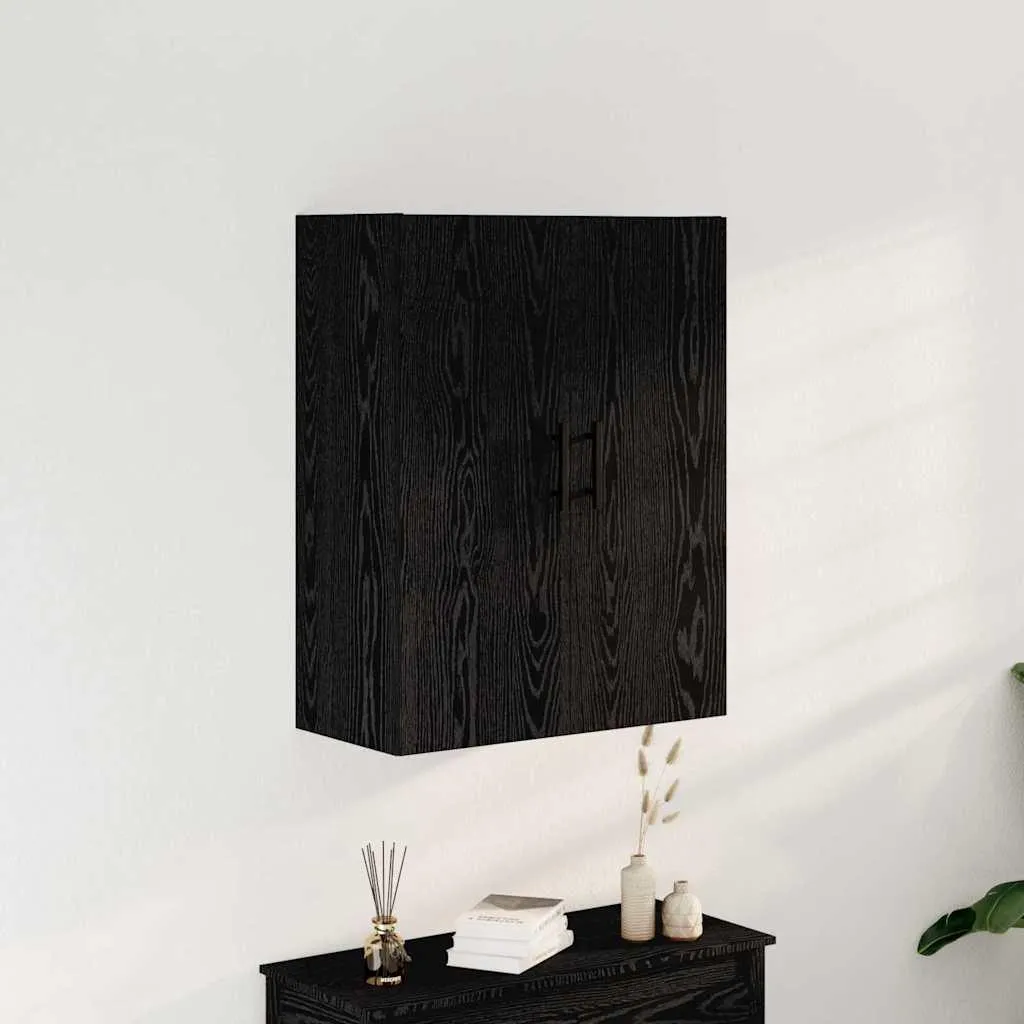 vidaXL Armadio Guardaroba a Muro 69,5 cm Nero | Mobile Pratico