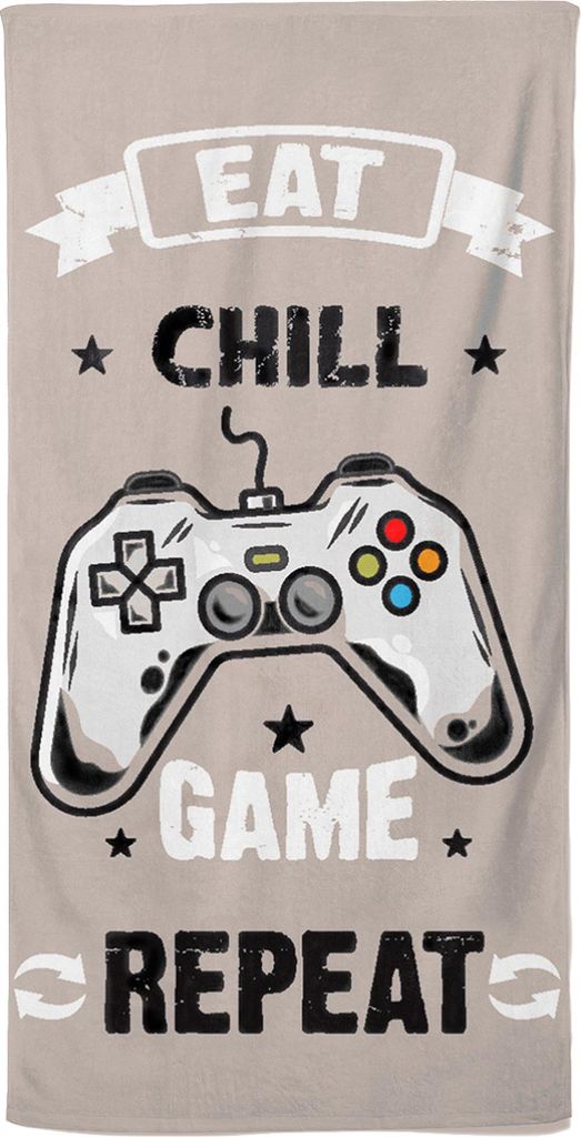 Telo mare Gamer Game Flow 90x180 cm Immagine del prodotto 