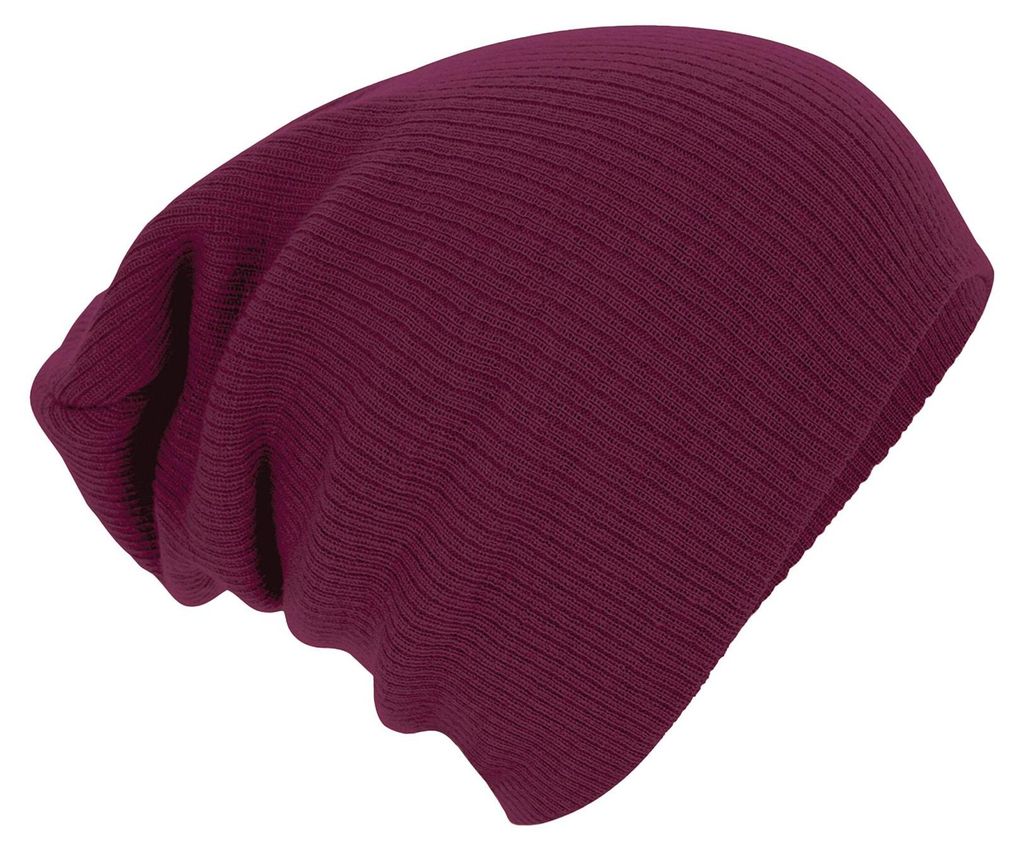 Beechfield - Mütze für Herren/Damen Uni FK1462 (Einheitsgröße) (Burgunderrot)