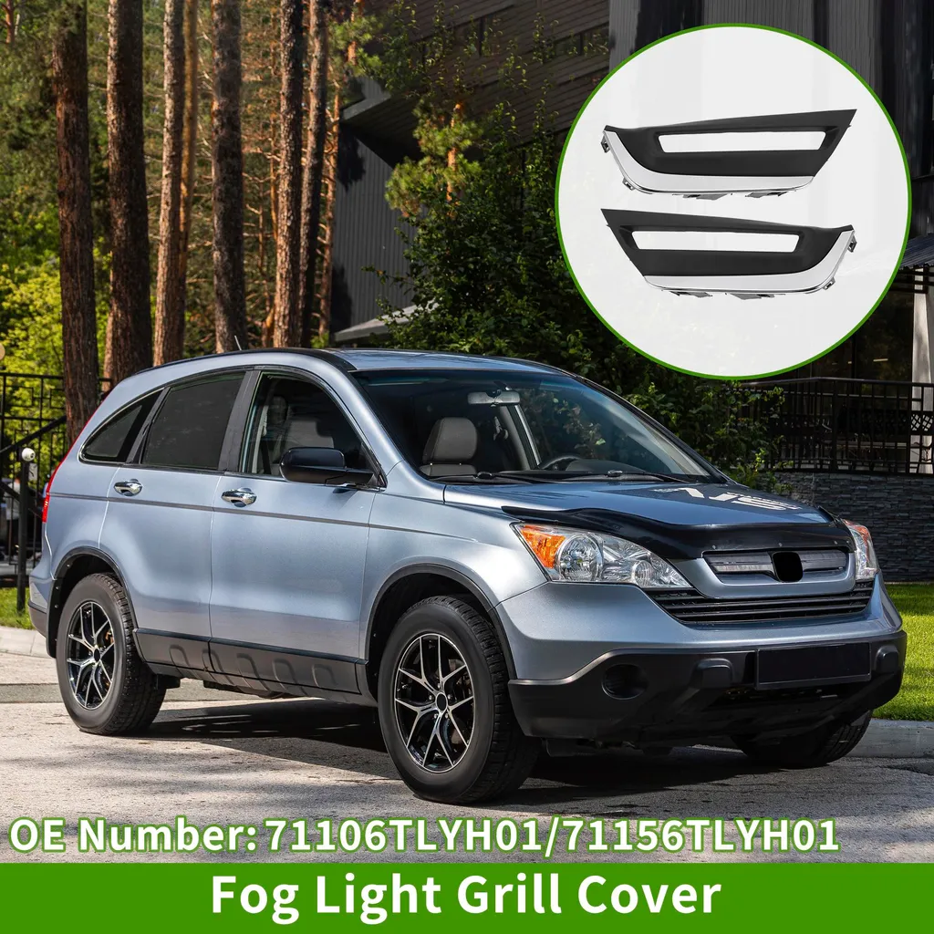 Cache antibrouillard en ABS résistant pour Honda CRV 2016-2019 1 paire
