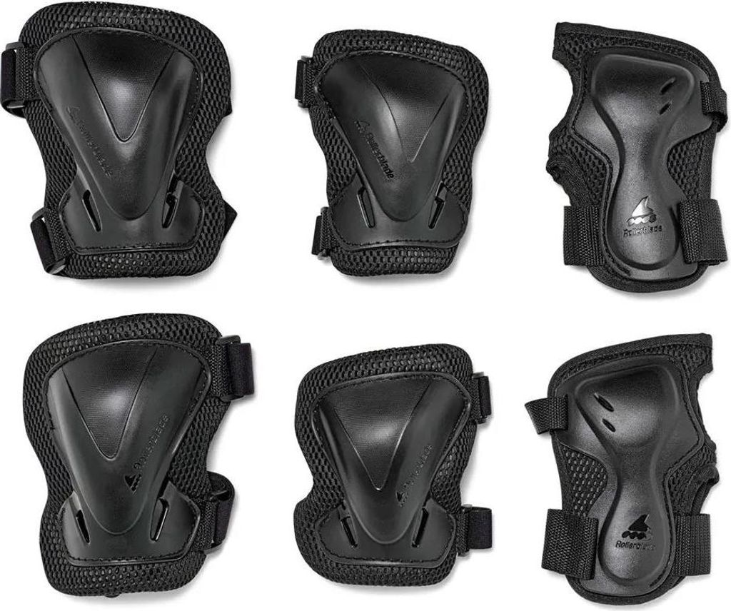 Rollerblade Evo Pro Gear Schutzset 3 Einheiten Schwarz L Schwarz L