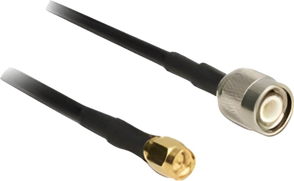 DELOCK HF Kabel TNC -> SMA St/St 2.50m