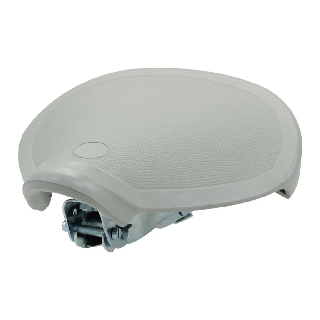 Selle vélomoteur vintage BTG-Design grise pour restauration de cycles