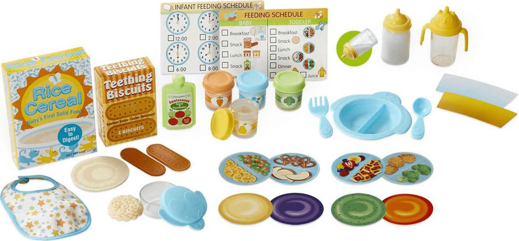 Melissa and Doug Mine To Love Mealtime Play Set 3+