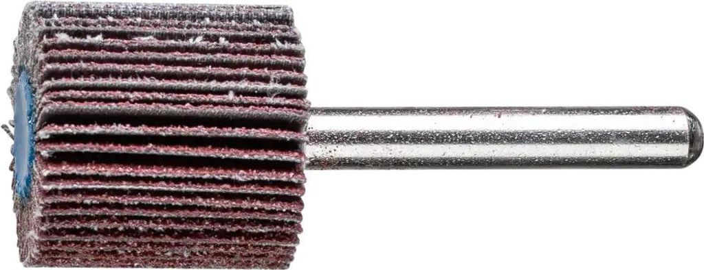 PFERD TOOLS Korund Fächerschleifer F Ø 25x25 mm Schaft-Ø 6 mm A60 für Feinschliff und Finish 10 Stk