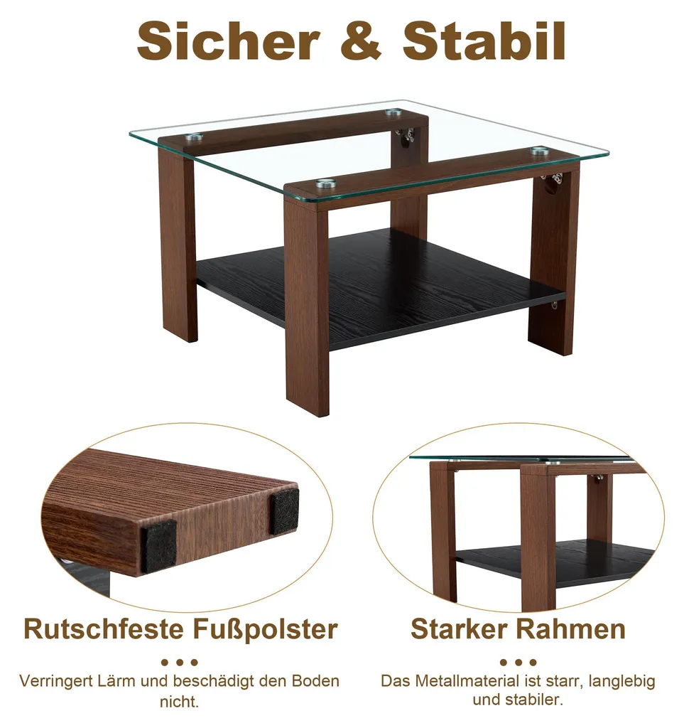 Petite table basse avec rangement : optimisez votre salon avec style - 8