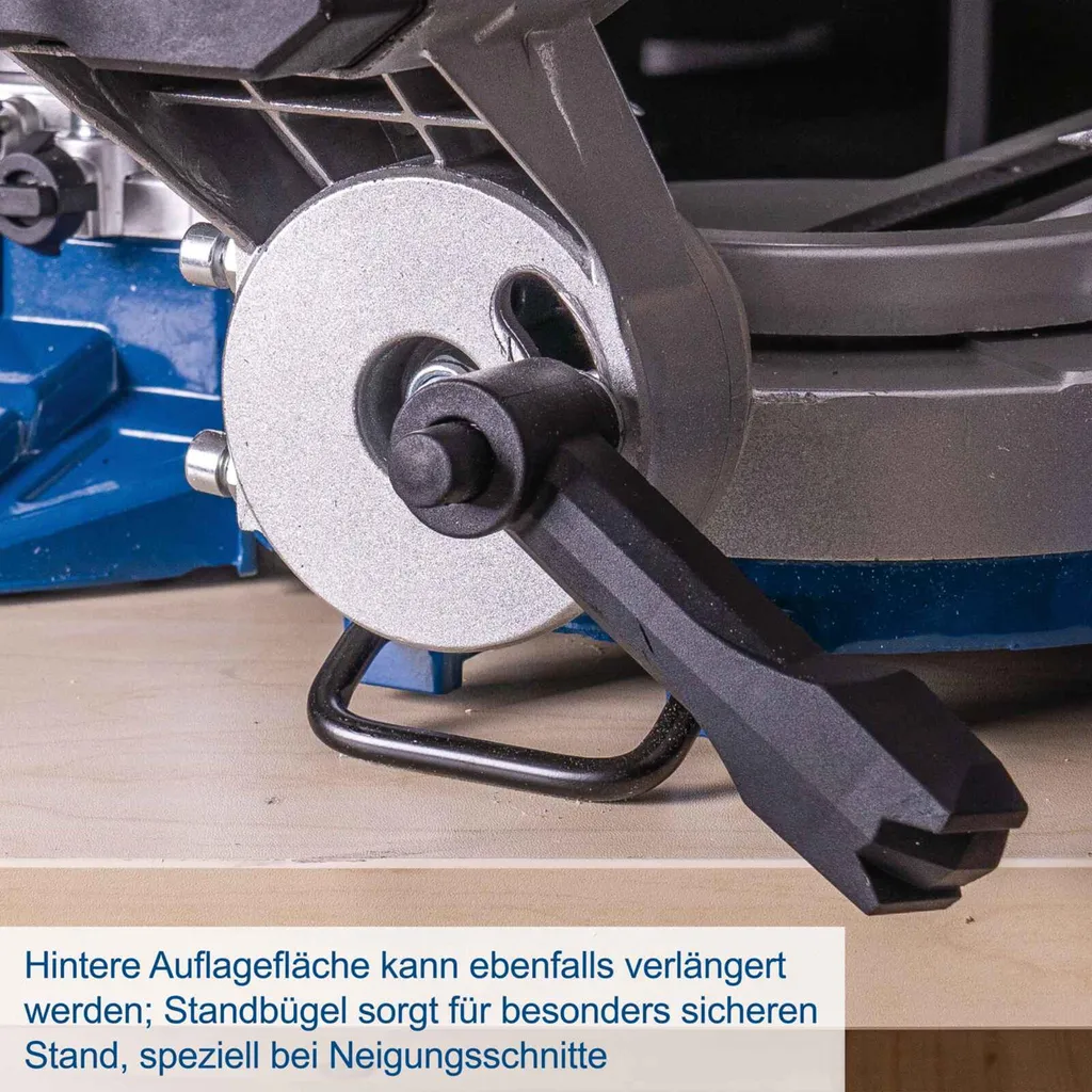 Scie à onglets avec laser Scheppach HM254SPX | Capacité de coupe 340mm - 10