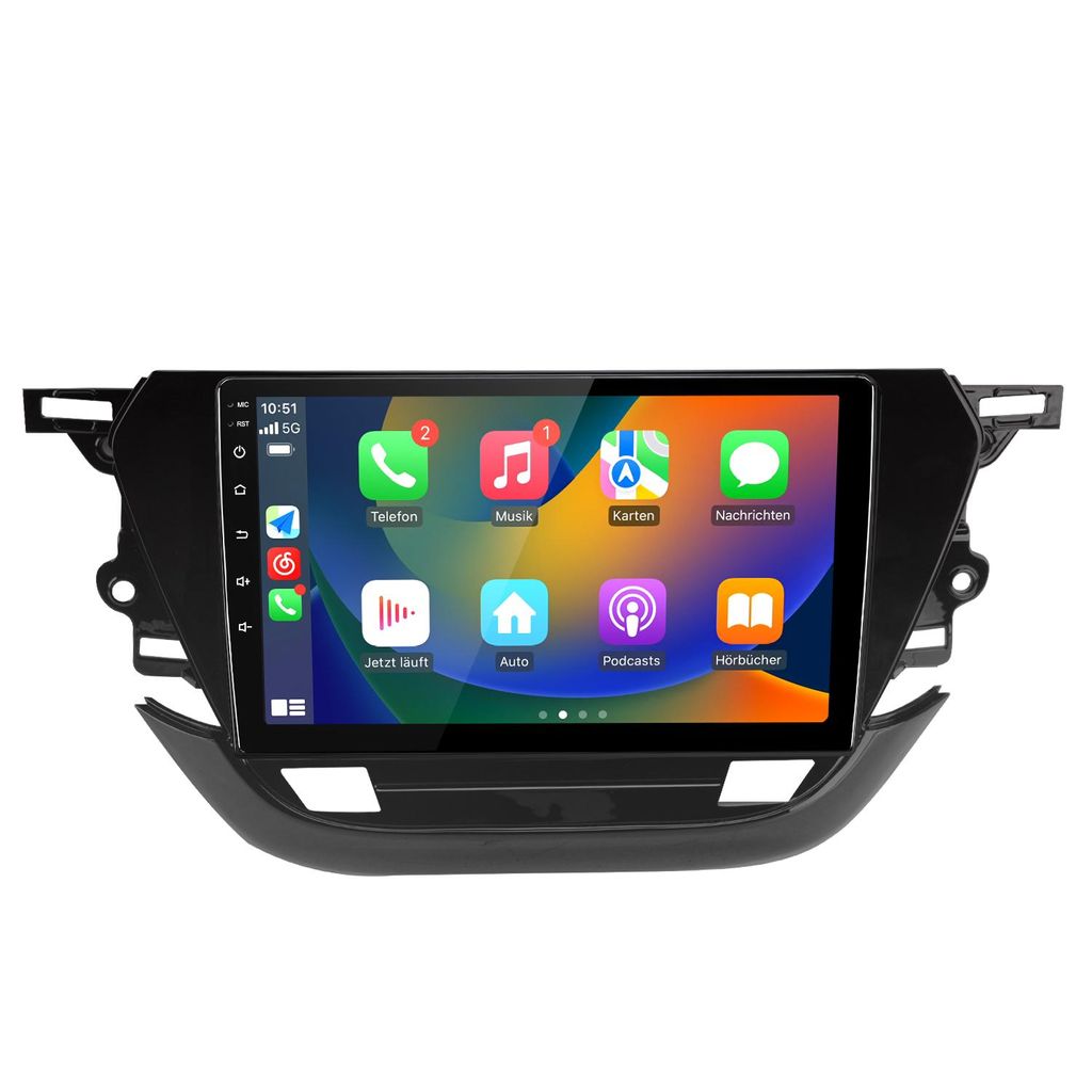 9'' CarPlay, Android Auto, 4+64 GB, vhodné pro Opel Corsa F Obrázek produktu 