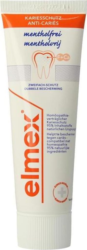 Elmex Tandpasta Mentholvrij (75 ml)