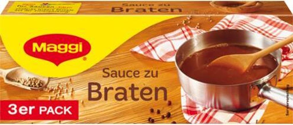 Maggi Soße zum Braten (3x250ml Packung) Produktbild 