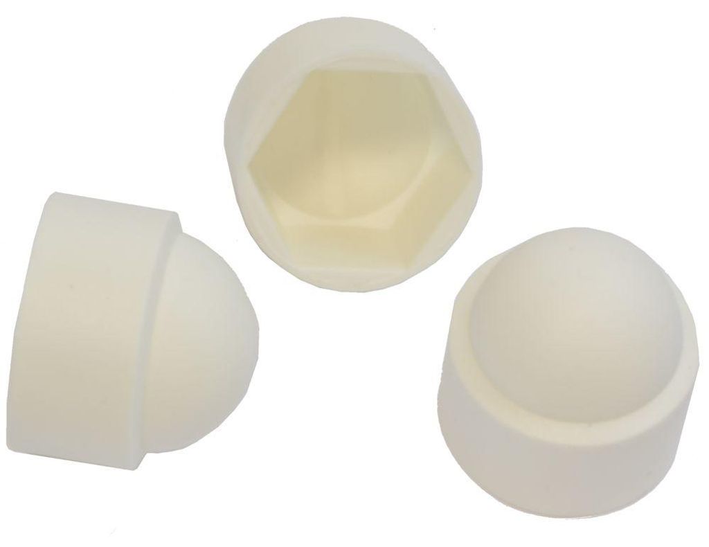 100 Stück Sechskant Schutzkappe M8 - Schlüsselweite 13mm, Produktbild 