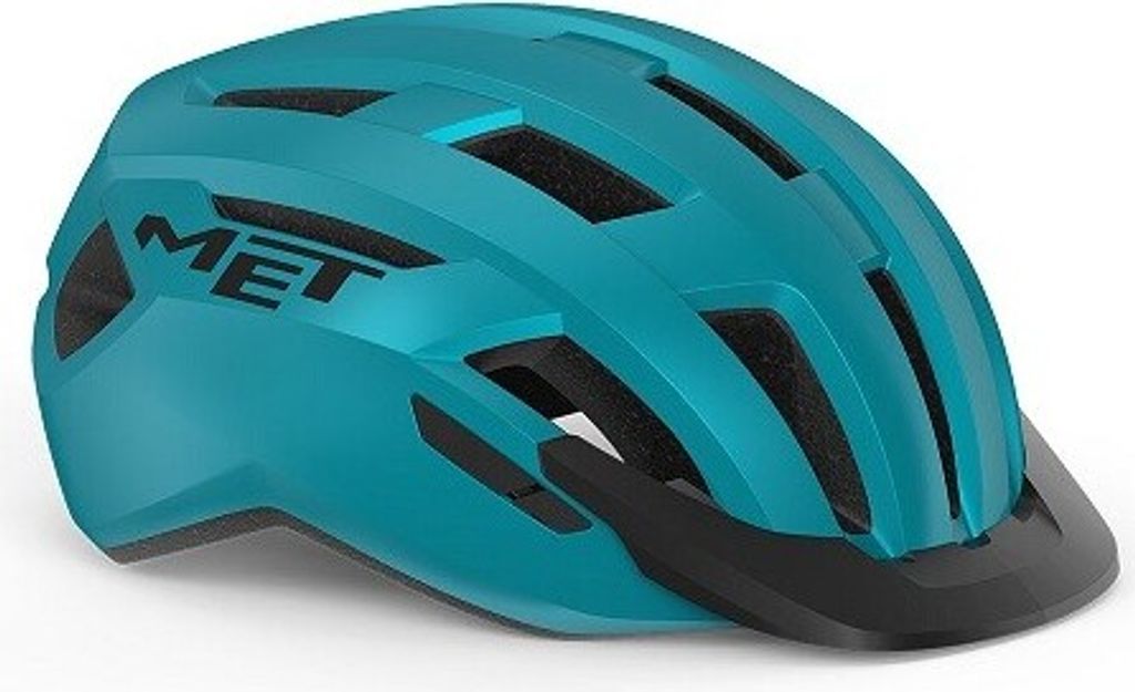 Der MET ALLROAD MIPS Fahrradhelm in mattem Blau, Größe M
