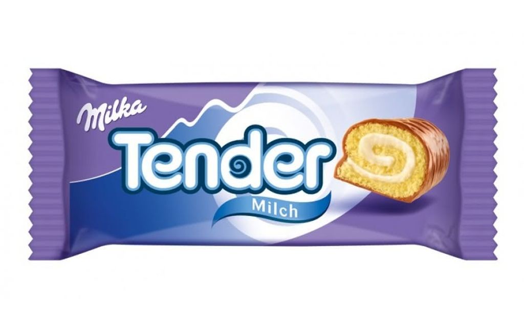 Milka Tender Milk potažený alpskou mléčnou čokoládou malý Obrázek produktu 
