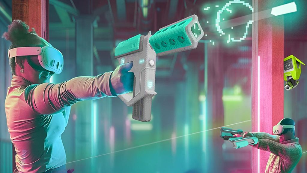 Jochen Schweizer VR Lasertag Augsburg; Erlebnis verschenken oder selbst erleben; Gutschein gültig für 1 Person Gruppengröße: 2-6 Personen