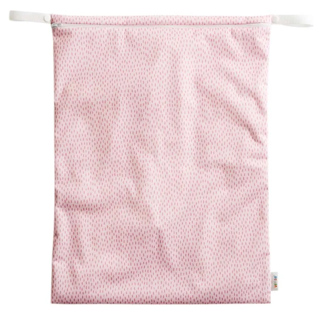 ImseVimse Wetbag XL Borsa Porta Pannolini - Rosa Sprinkle Impermeabile