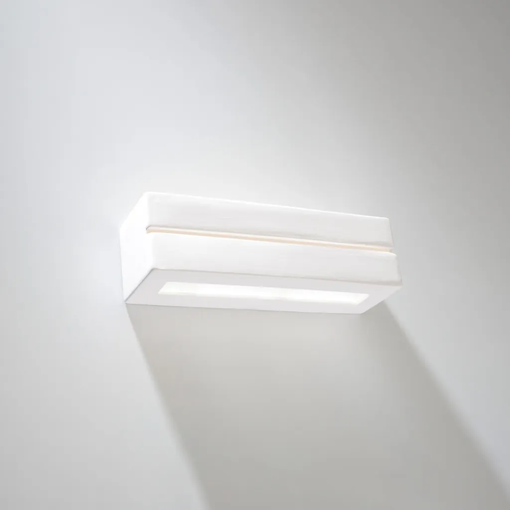 Applique murale blanche E27 dimmable - Lumilo Cordis IP20 intérieur - 2