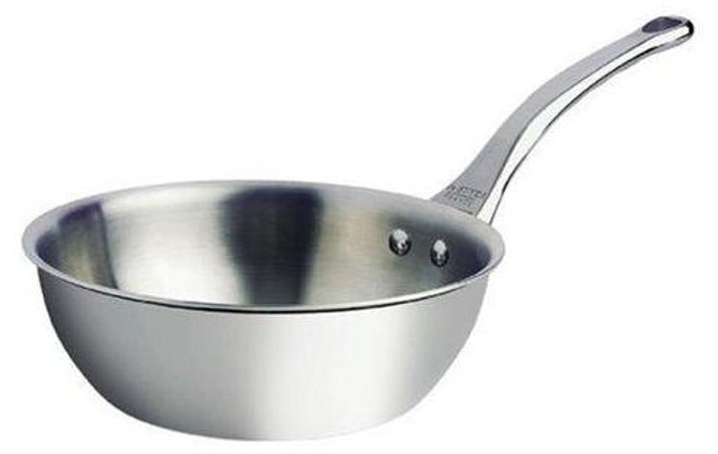 De Buyer Affinity Sauteuse Edelstahl konisch 20 cm Produktbild 