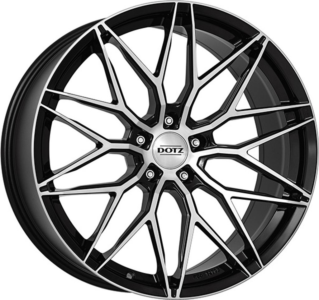 ALUFELGE DOTZ Suzuka dark 8.5x20 5x112 ET 40 BLACK/POLISHED