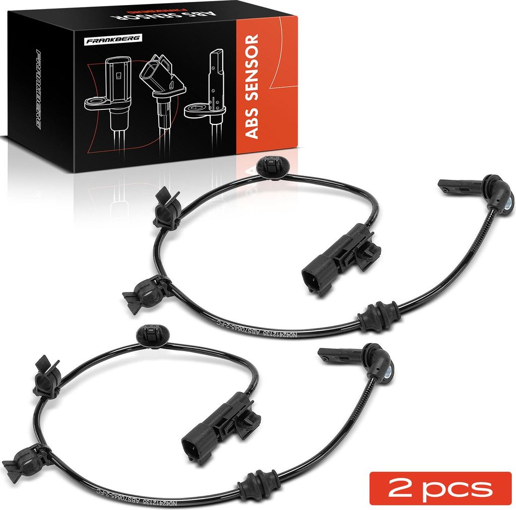 Frankberg 2x ABS Sensor Hinterachse beidseitig für Chevrolet Orlando J309 1.4L 1.8L 2.0L Bj ab 2011