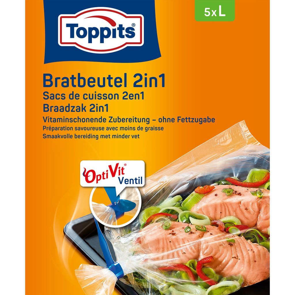 Vrecko na pečenie Toppits 2v1 L Obrázok produktu 