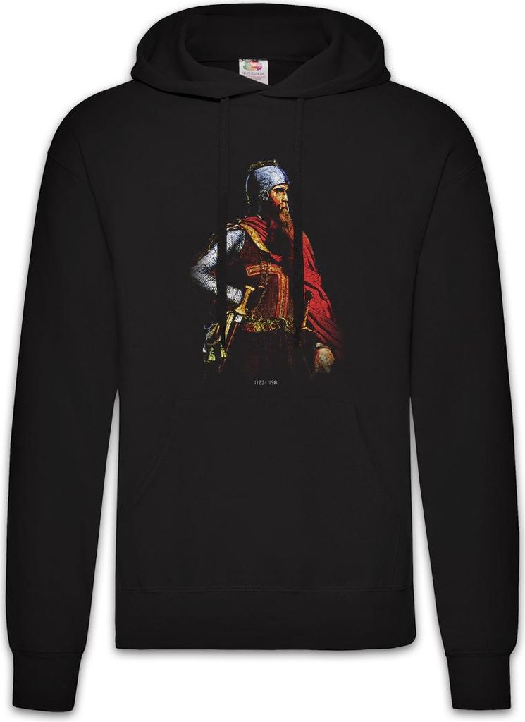 Urban Backwoods Friedrich I, Herren Hoodie, Farbe: Schwarz, Größe: L