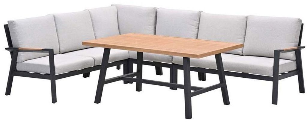 Garden Impressions Elati Lounge- Dining Eckset - 5-teilig - Produktbild 