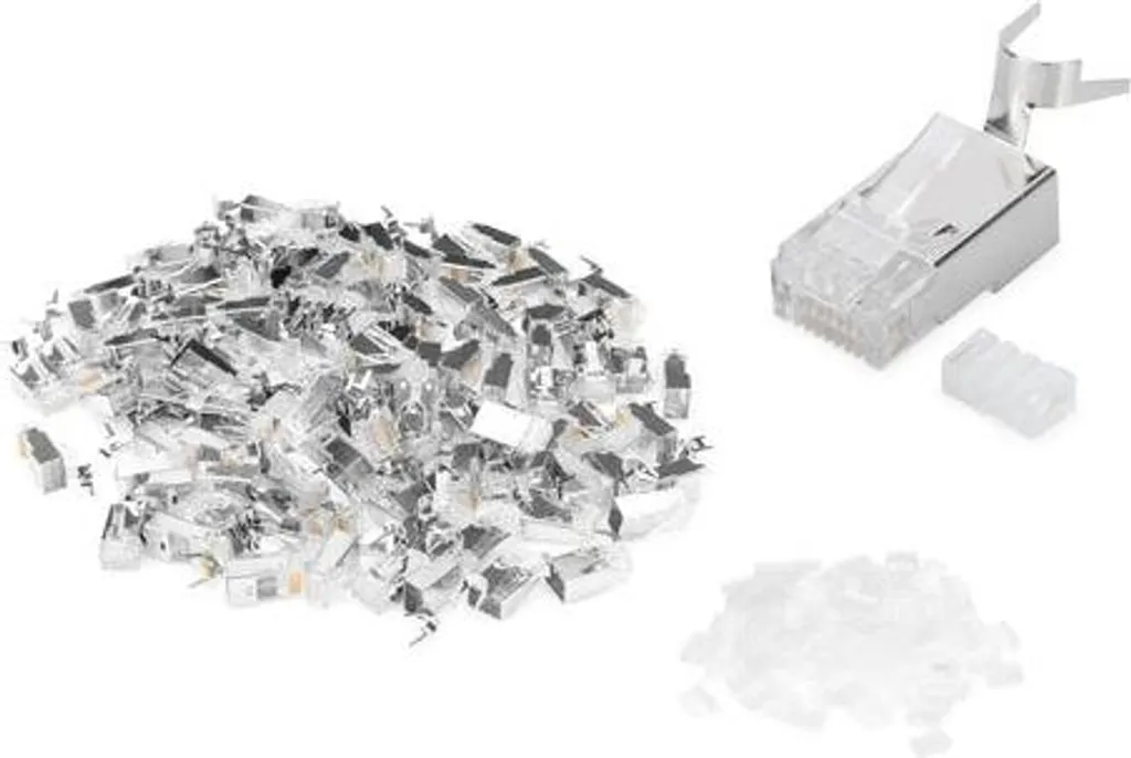 Évitez les Pertes de Débit : Connecteurs RJ45 CAT 6A Blindés Digitus 100x