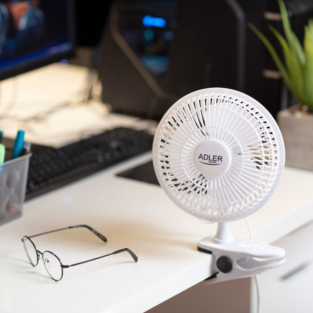 Adler AD 7317 15 cm Ventilator mit Clip + Sockel Produktbild 12