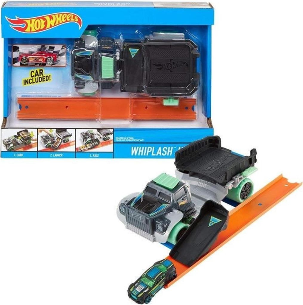 Mattel Hot Wheels Launch Into Action Spielset (Motivauswahl) Lanciatore Mega Truck