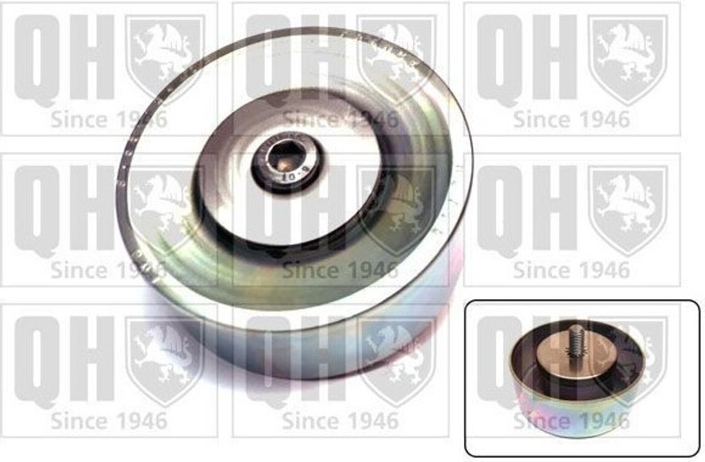 QUINTON HAZELL QTA1439 Umlenkrolle Keilrippenriemen 70mm für BMW 3 Limousine (E46) 5 Limousine (E60) 5 Touring (E61) 3 Touring (E46) X3 (E83) 3 Coupe