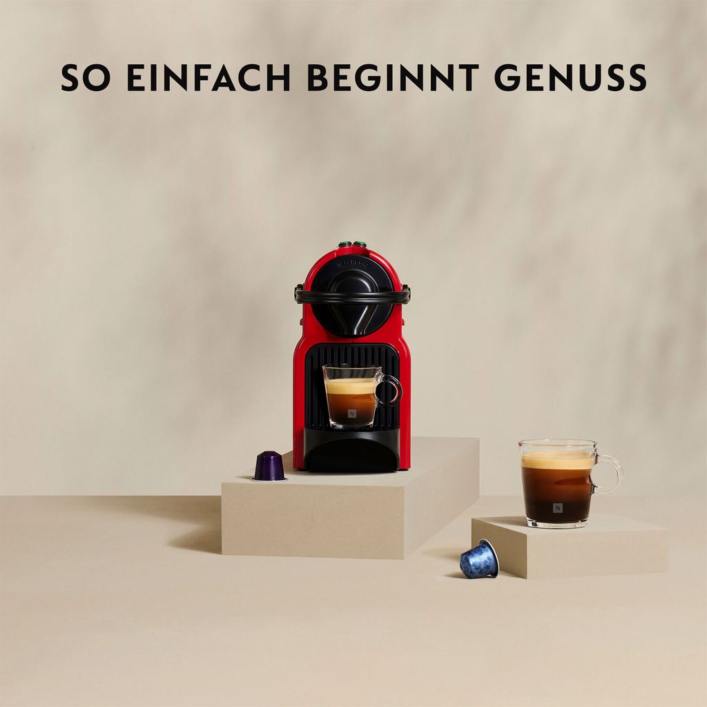 Ekspres do kawy Krups Nespresso Inissia (XN1005) Czerwony Zdjęcie produktu 13