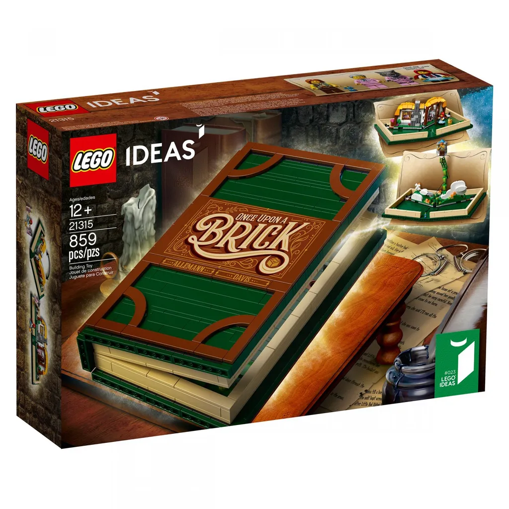 Idée Cadeau LEGO 21315 : Livre Pop-up à Construire pour Adultes et Enfants