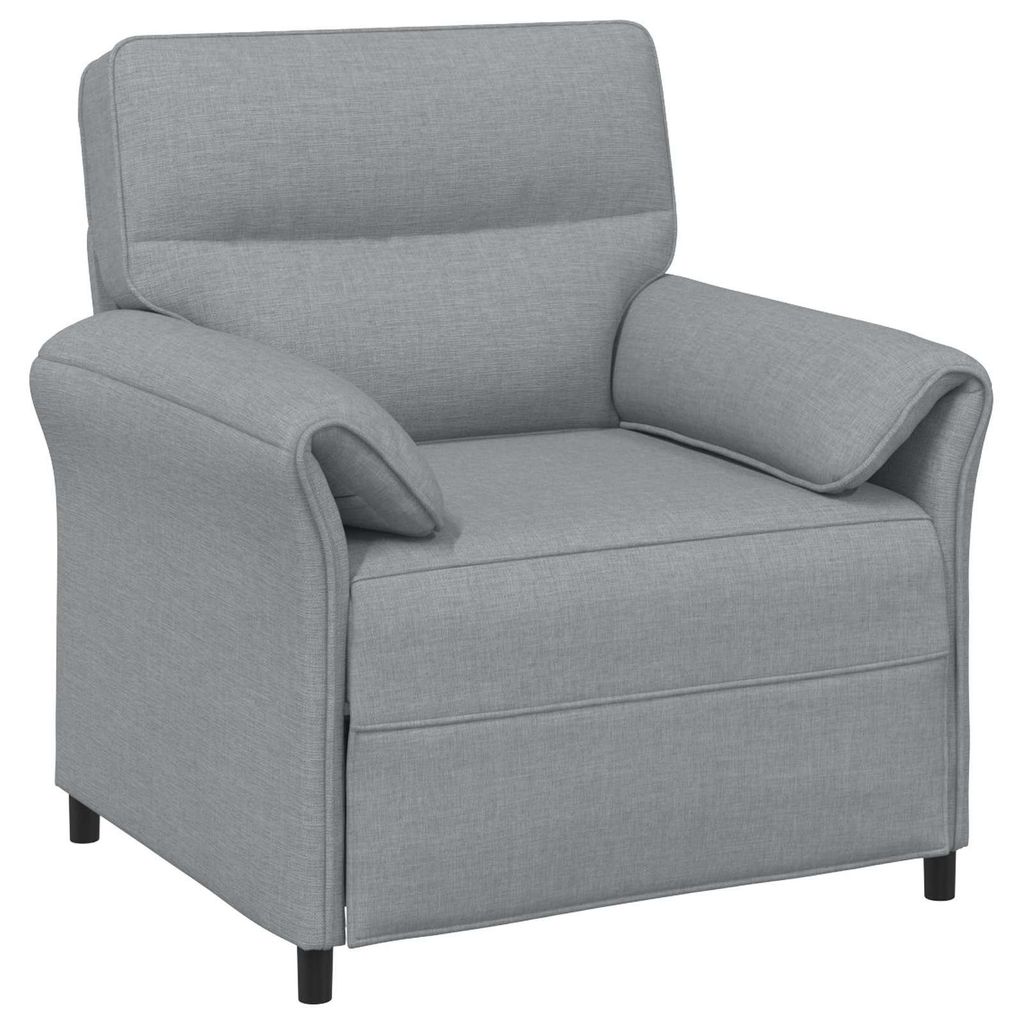 vidaXL Sofa 100% Polyester, Metallrahmen, MDF, Sperrholz