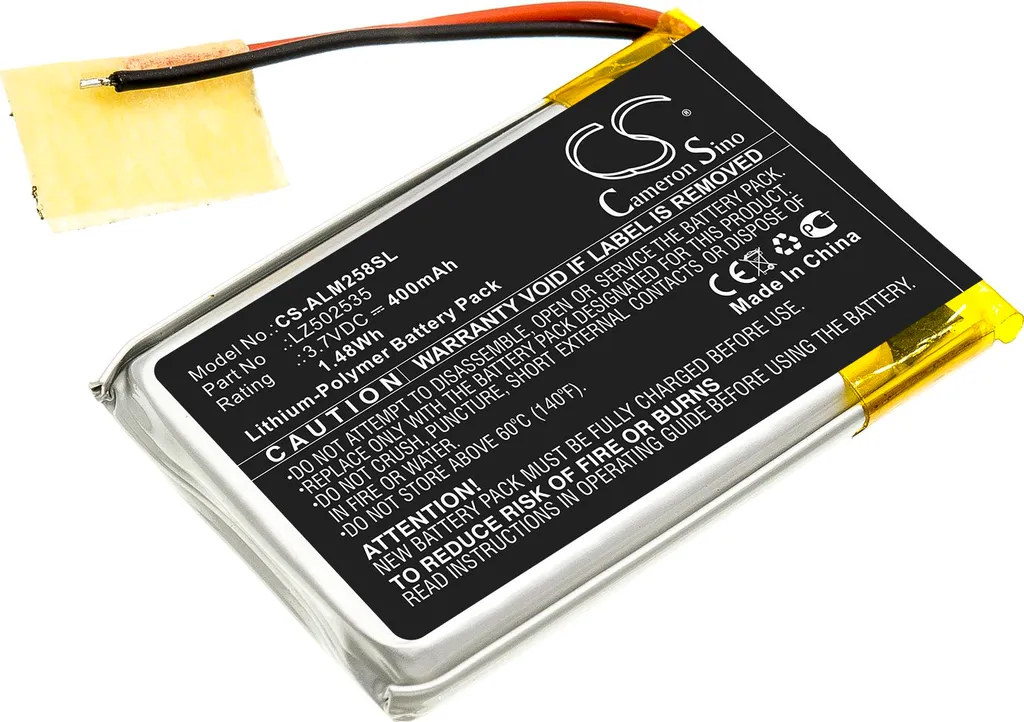 Ricambio Batteria LZ502535 per Altec Lansing IMW257/258 Mini H2O