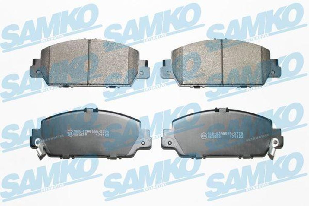 SAMKO Bremsbeläge Satz Vorne Bremsklötze für HONDA HR-V (RU) 5SP1886