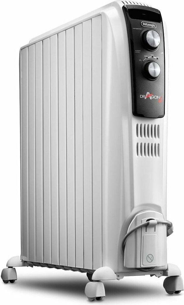 De'Longhi Dragon4 TRD4 1025, Calefactor, Blanco, Giratorio, Imagen del producto 