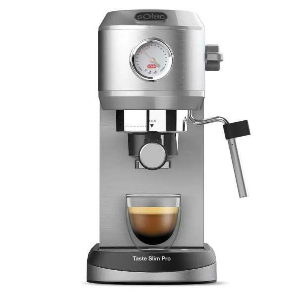 Machine à expresso SOLAC Goût Slim Pro : un café onctueux sans effort
