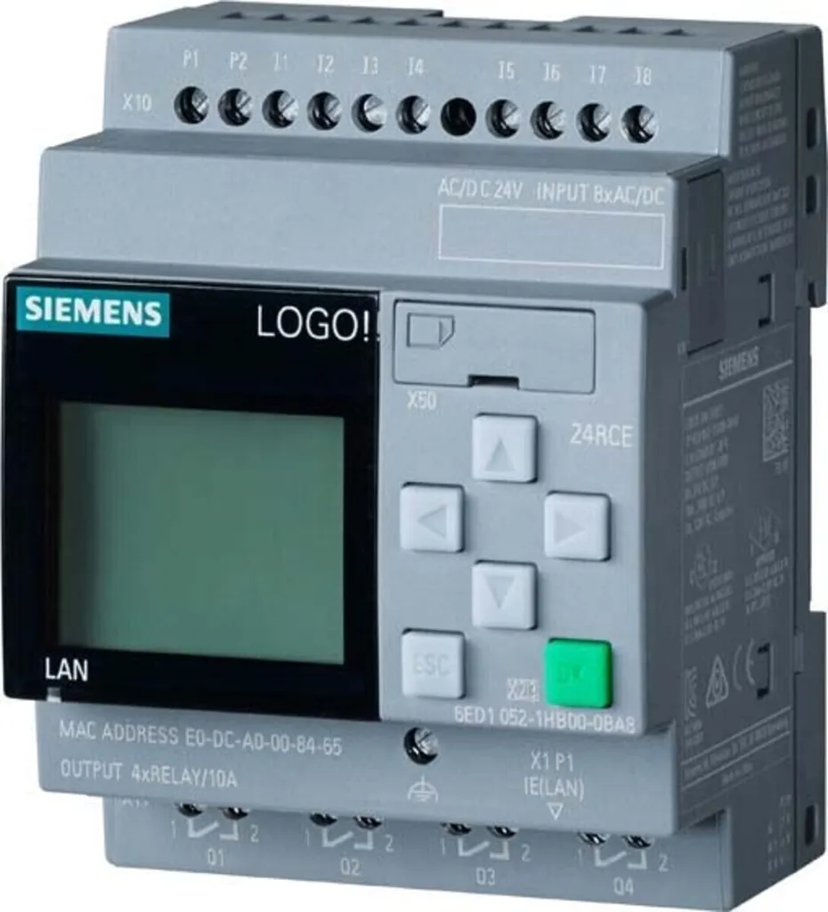 Siemens LOGO! 24 RCE 6ED1052-1HB08-0BA2 Module Logique Automate Logo 8.4