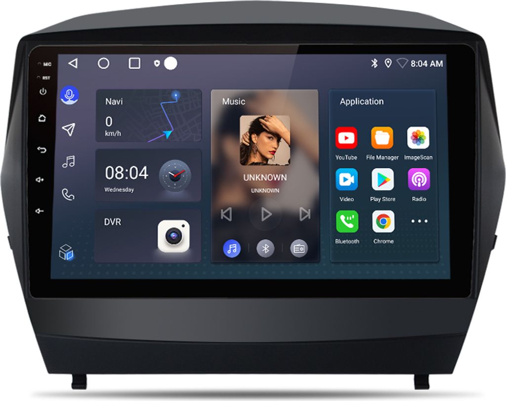 Für Hyundai ix35 Tucson 2009-2015 Android12 Doppel Din Autoradio Carplay GPS WiFi DSP DAB+ 2+32G