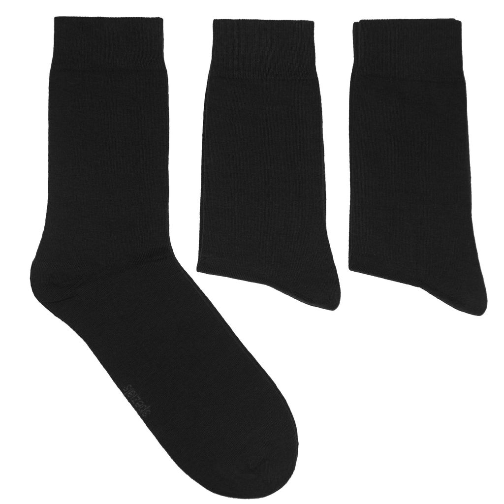 Herren Business Socken 3-er Pack aus Baumwolle Klassisch Produktbild 