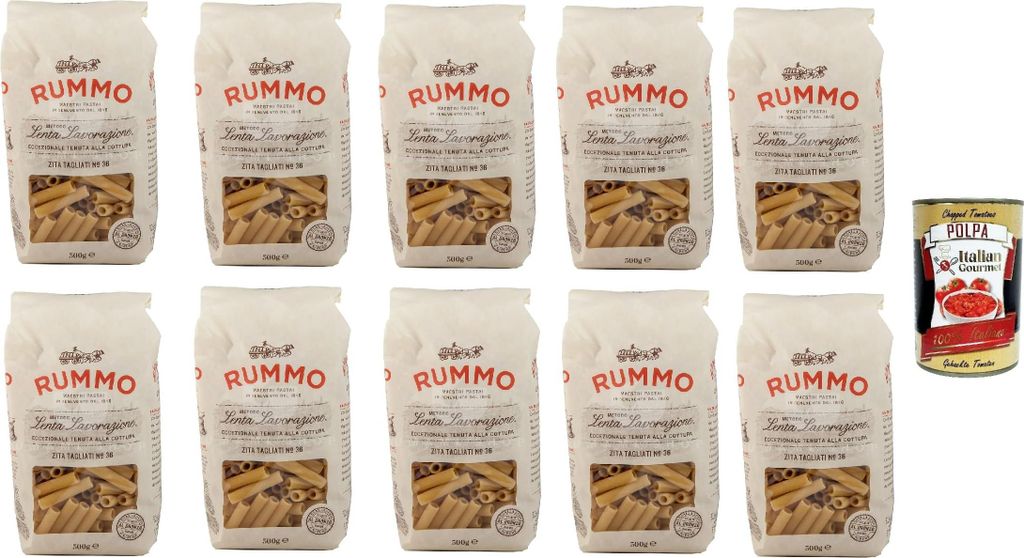 Rummo Ziti Tagliati n° 36 Pasta Lenta Lavorazione Teigwaren Produktbild 