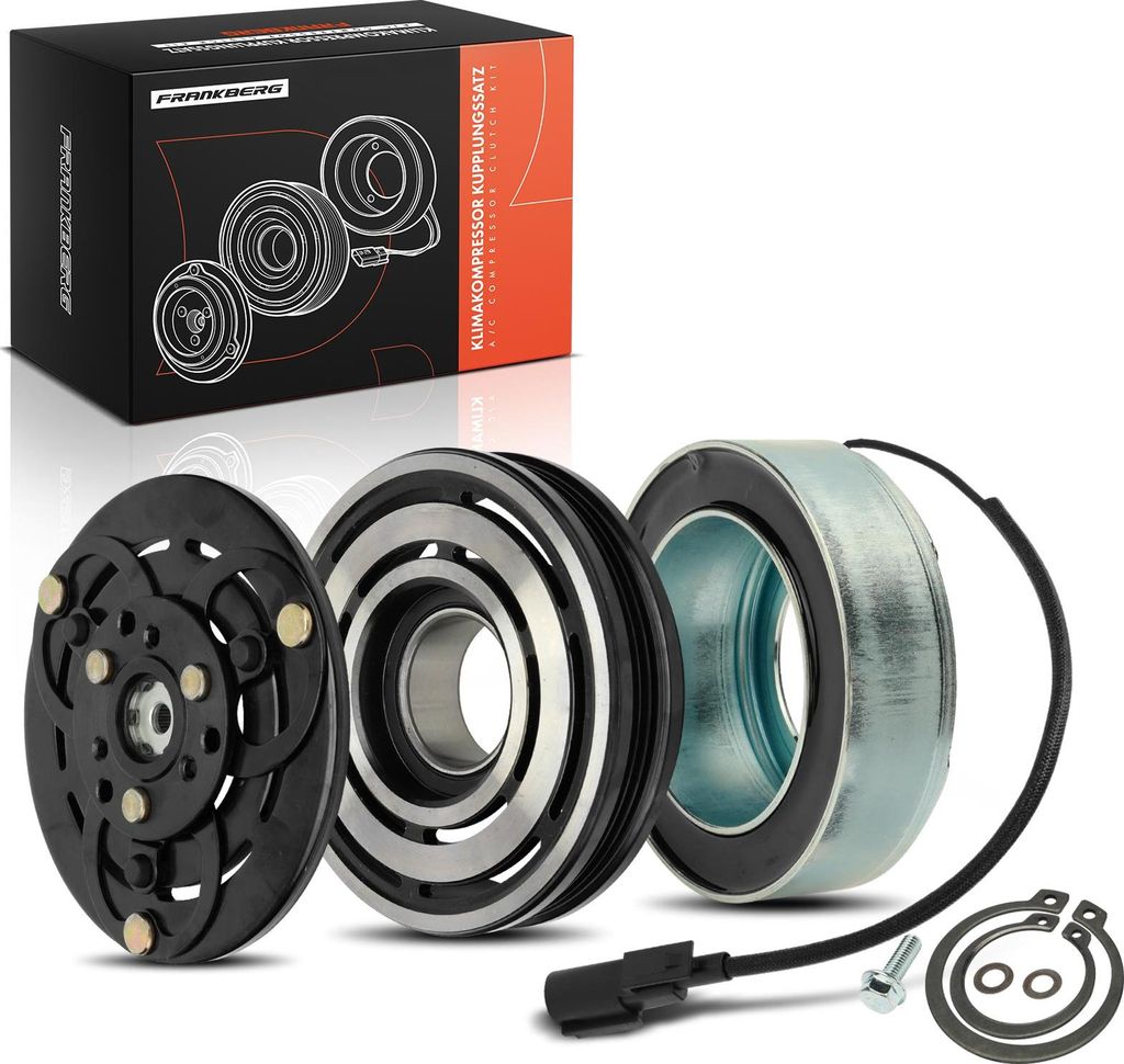 Frankberg 1x Magnetkupplung Klimakompressor für Volvo S60 II 134 2.5L T 2013-2016