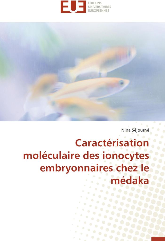 Caractérisation moléculaire des ionocytes embryonnaires chez le médaka