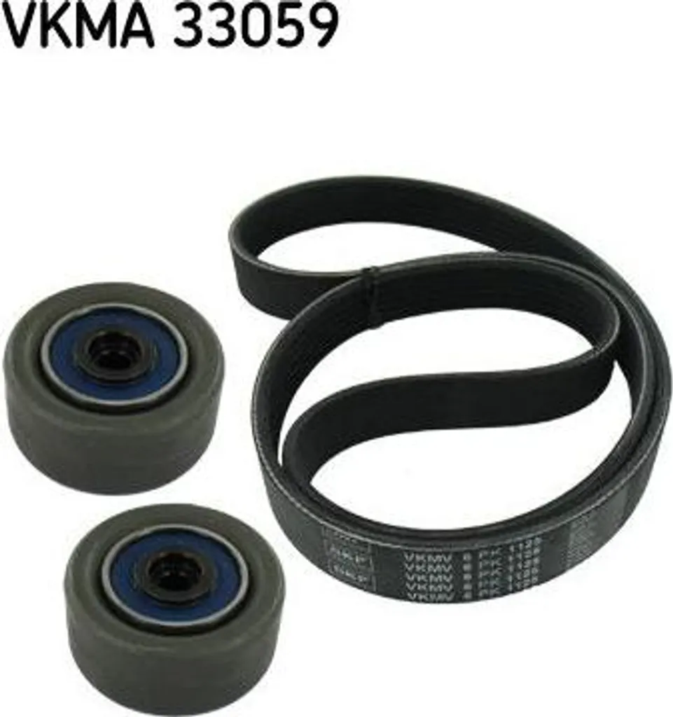 SKF VKMA 33059 Jeu de courroies trapézoïdales OE 1613845980 pour C3 307
