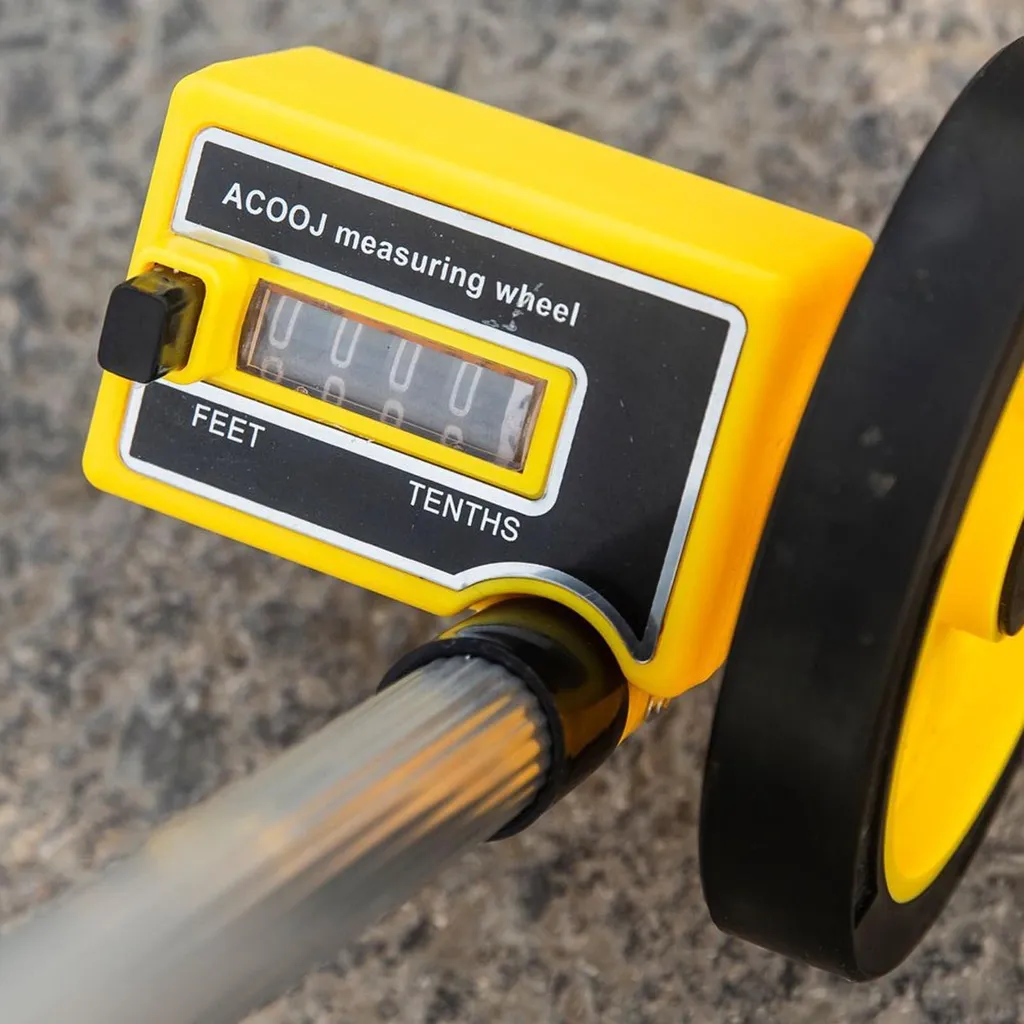 Roue de mesure métrique extensible RT-500 pour chantier de bâtiment